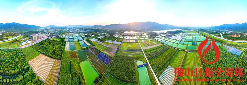 三水芦苞、南山两镇携手东方园林打造全域景观
